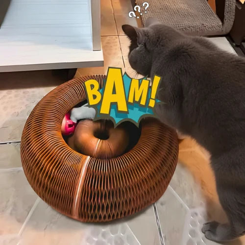 Griffoir Interactif NUAGEON™ — Jeu & Griffades pour Chat
