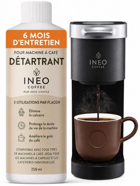 Détartrant liquide pour machine à café