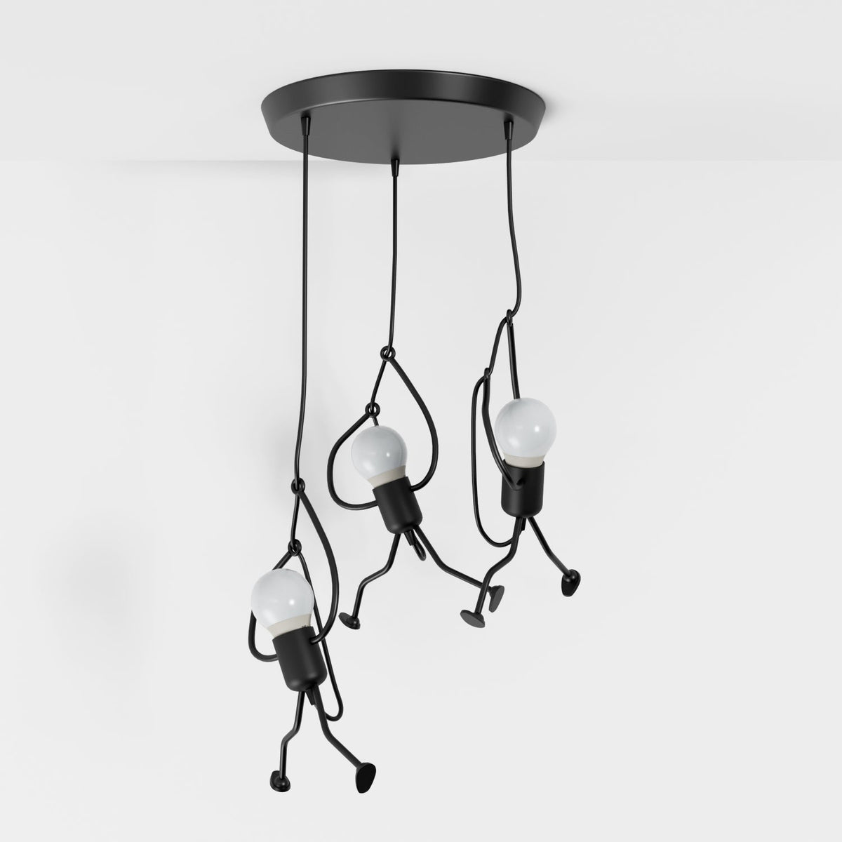 Suspension Vesper en métal