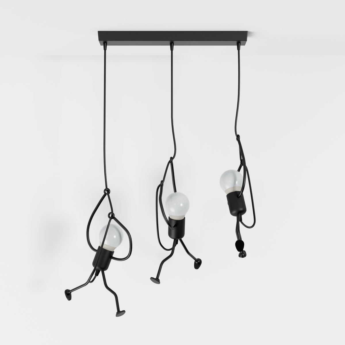 Suspension Vesper en métal