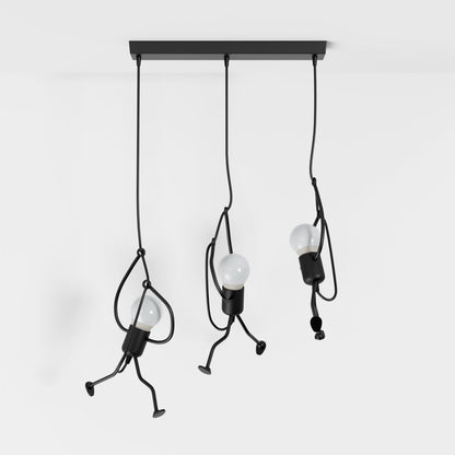 Suspension Vesper en métal