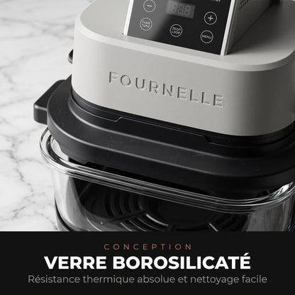 Cuve en verre et bandeau de commande du FOURNELLE Panorama