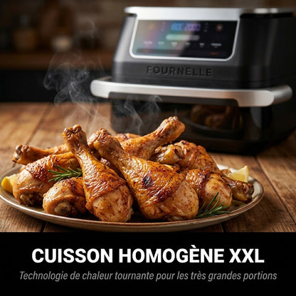 Repas familial préparé au FOURNELLE Horizon