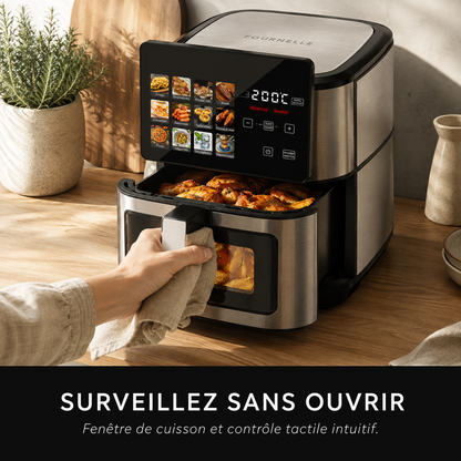Surveiller la coloration à travers la fenêtre du FOURNELLE VisiCook
