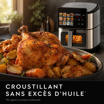 Plat doré préparé au FOURNELLE VisiCook
