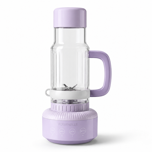 FOURNELLE Nomade, blender portable 768 ml à couvercle étanche, lavande