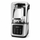 FOURNELLE Silence Pro – Blender insonorisé à capot, 1 500 à 2 000 W – Argent et noir