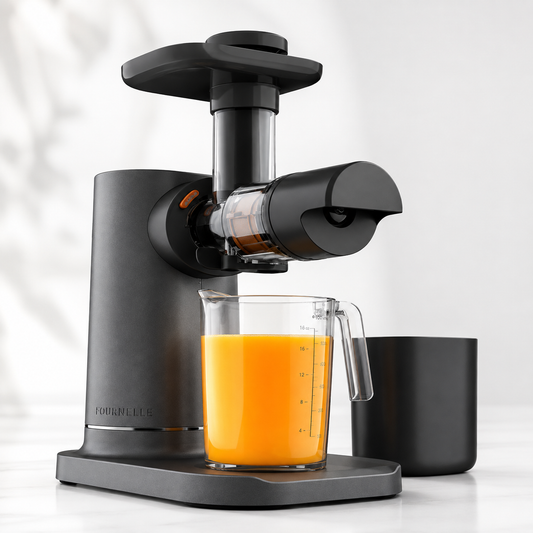FOURNELLE PurePress, extracteur de jus à pressage lent, gris anthracite