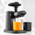 FOURNELLE PurePress – Extracteur de jus à pressage lent, séparation automatique de la pulpe – Gris anthracite