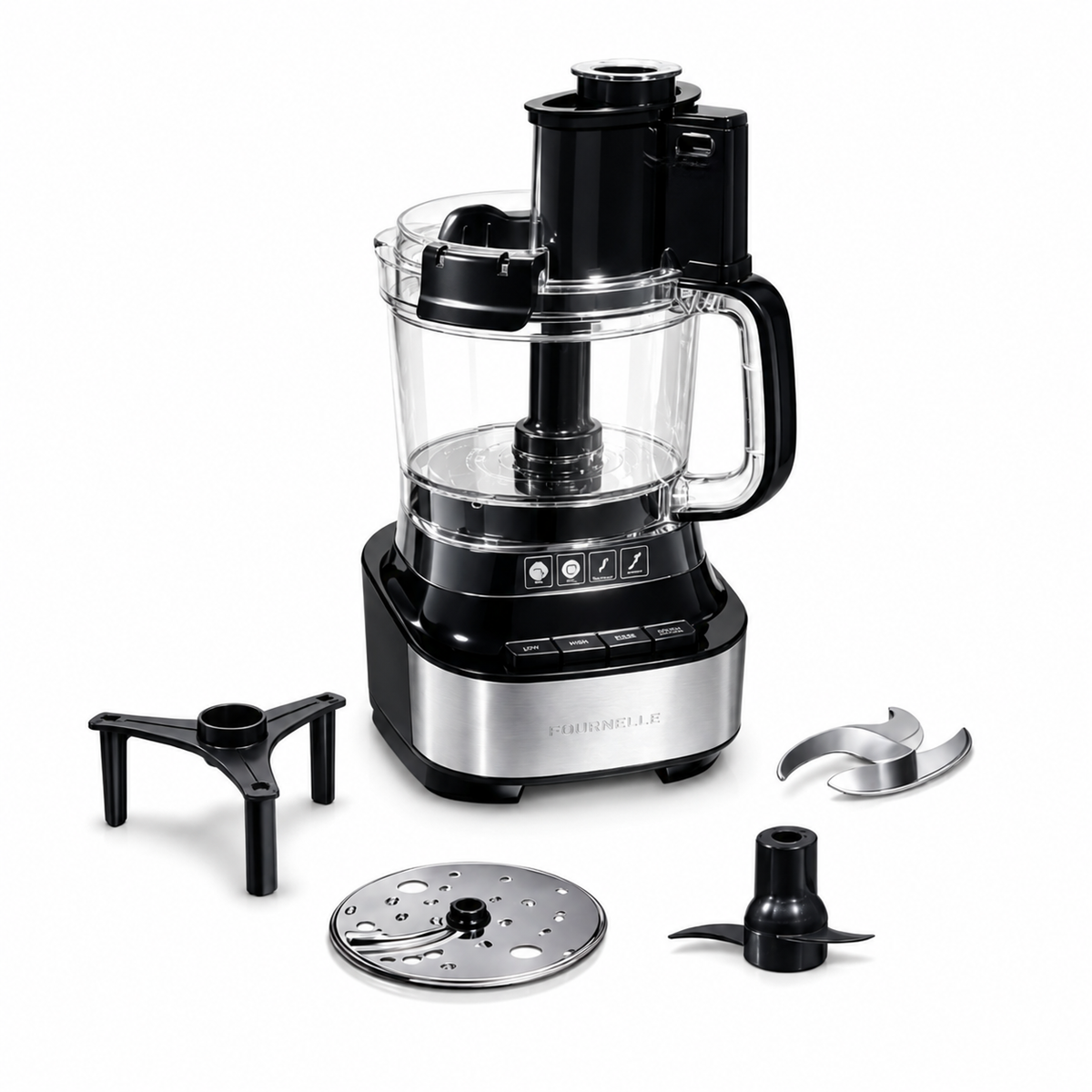 FOURNELLE Maestro, robot culinaire 800 W à racleur intégré
