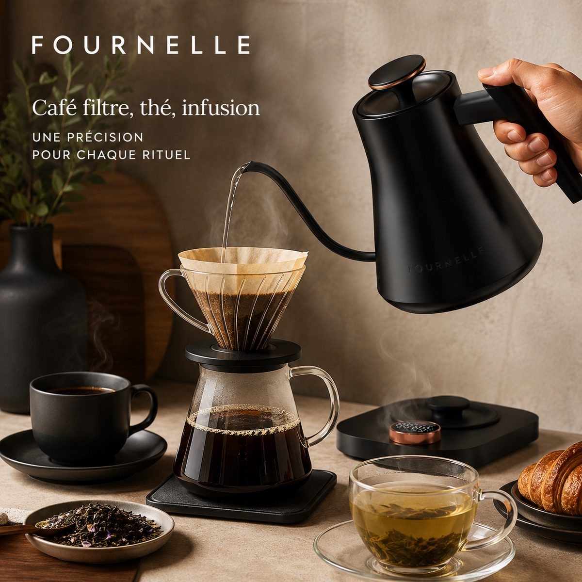 Quatre préparations chaudes avec la FOURNELLE Précision