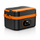 FOURNELLE Escale – Lunch box chauffante sans fil 1,8 L, 2 compartiments – Noir et orange