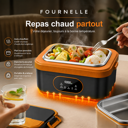 Repas chaud sans prise de courant avec la FOURNELLE Escale
