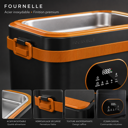 Silicone alimentaire et compartiments de la FOURNELLE Escale