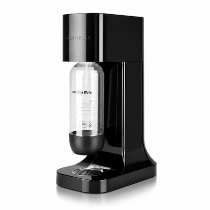 FOURNELLE Étincelle, machine à eau pétillante manuelle 1 L, noir
