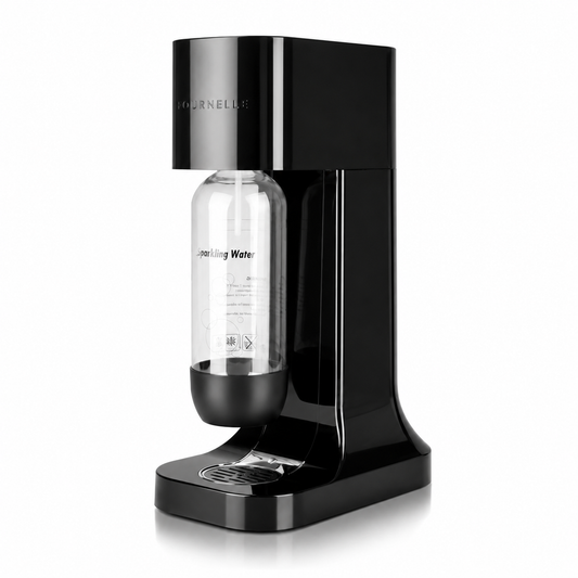 FOURNELLE Étincelle, machine à eau pétillante manuelle 1 L, noir