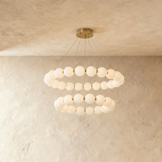 Lustre Noisette en cuivre