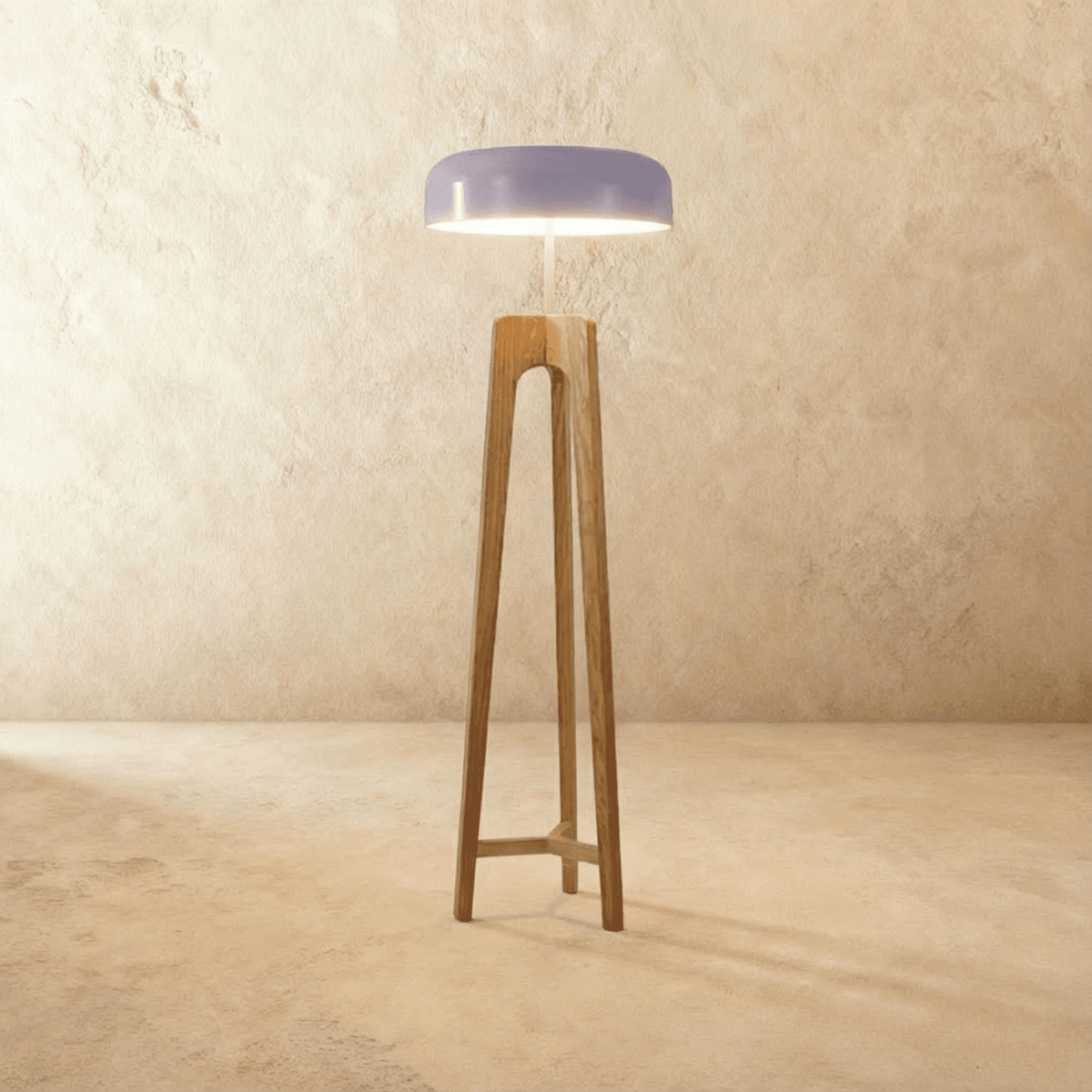 Lampadaire Garance en bois