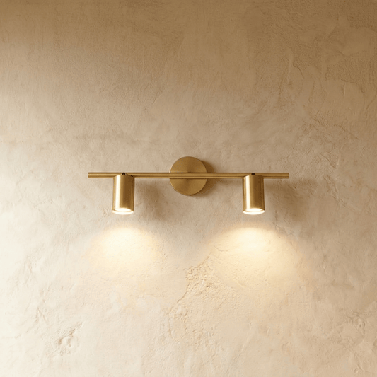 Applique murale Silex en laiton