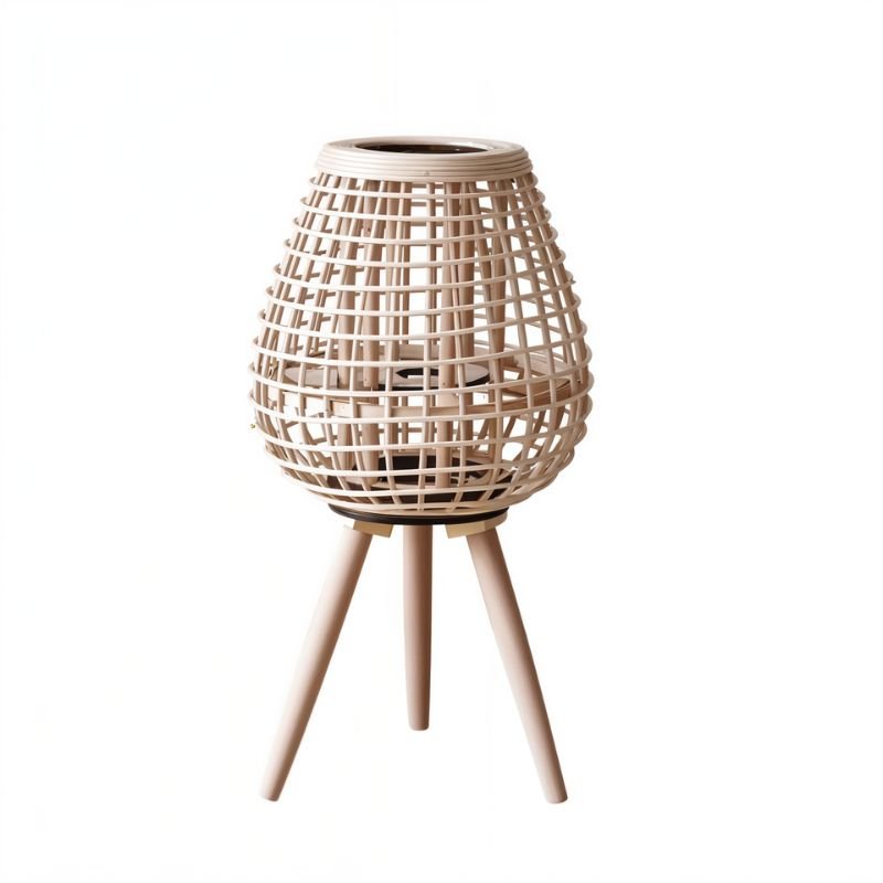 Lampadaire Glycine en bois