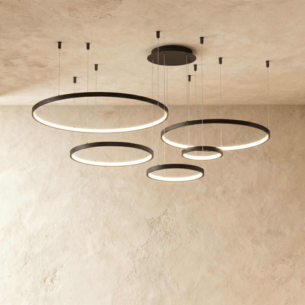 Lustre Oasis en aluminium