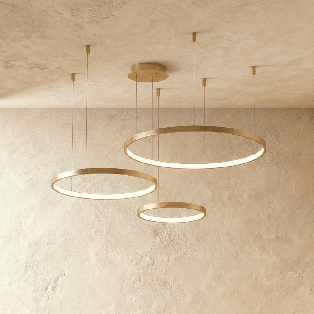 Lustre Oasis en aluminium