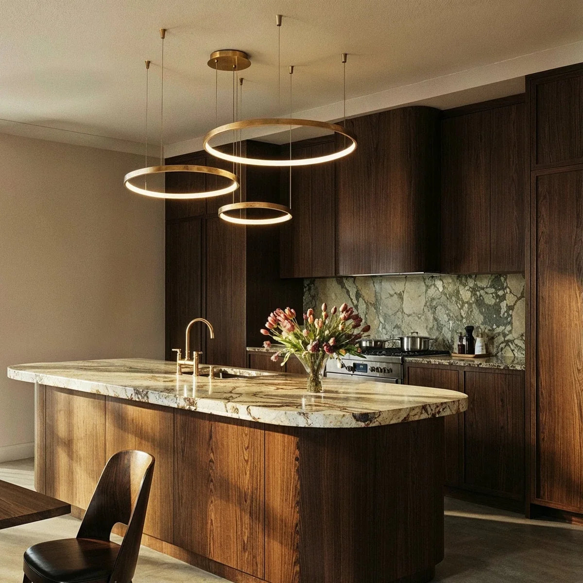 Lustre Oasis en aluminium