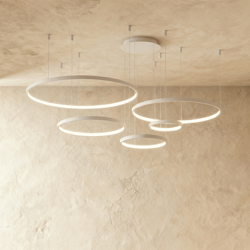 Lustre Oasis en aluminium