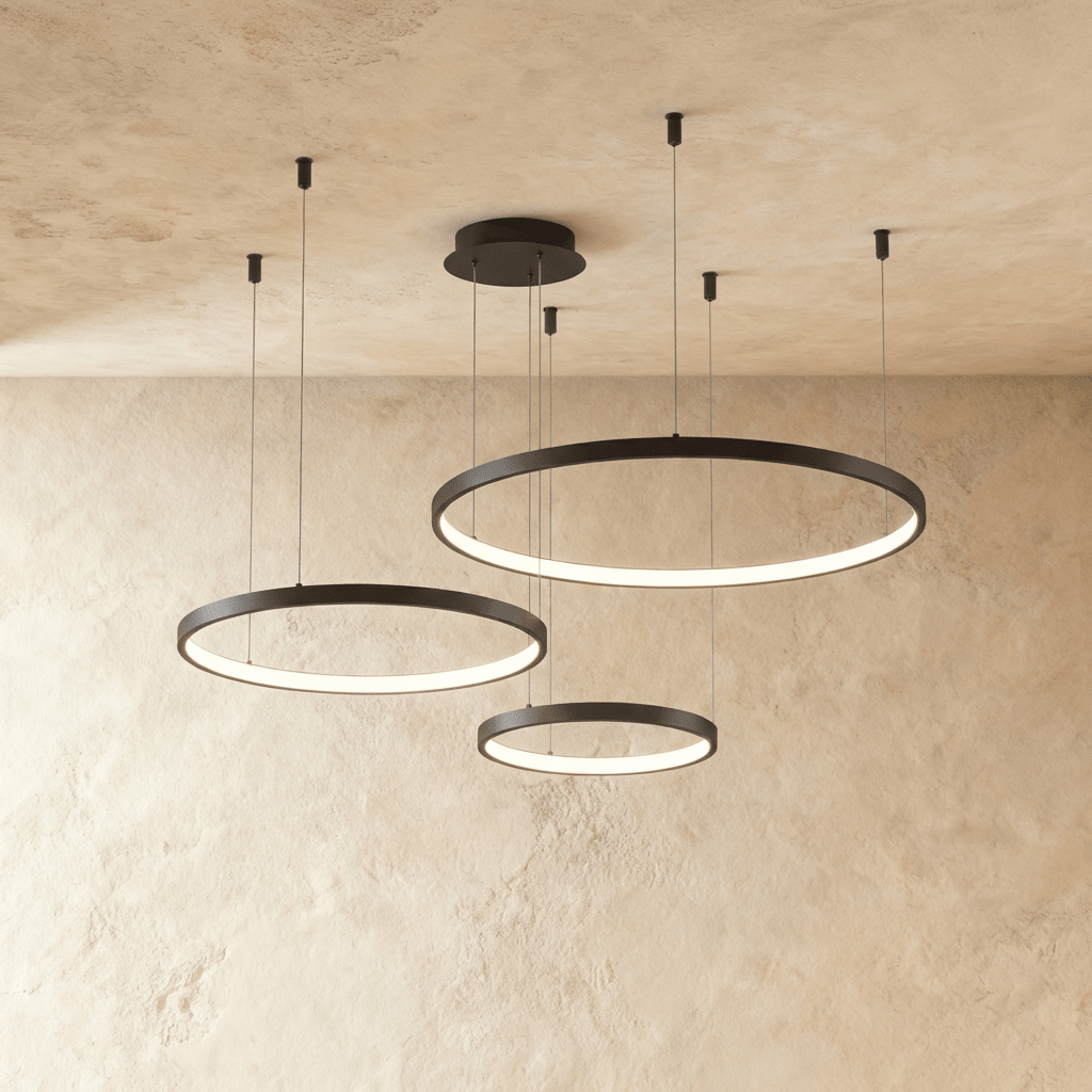 Lustre Oasis en aluminium