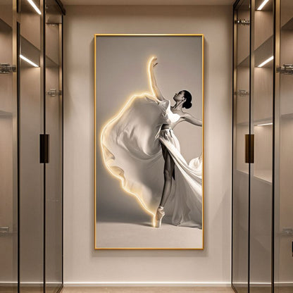 Ballet Lines Illuminated Art