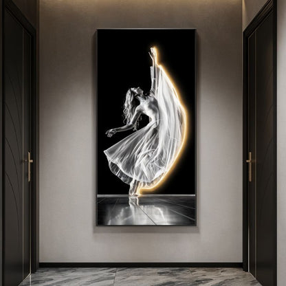 Ballet Lines Illuminated Art