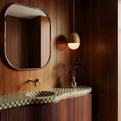 Suspension Source en bois