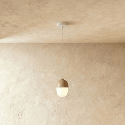 Suspension Source en bois