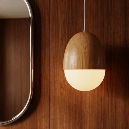 Suspension Source en bois