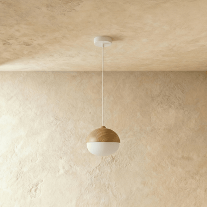 Suspension Source en bois