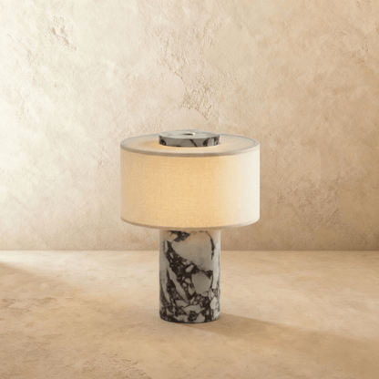 Lampe à poser Roche en pierre