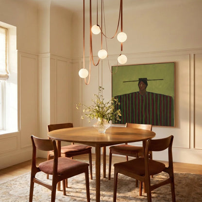 Lustre Patine en verre
