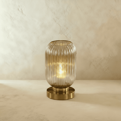 Lampe à poser Orge en verre