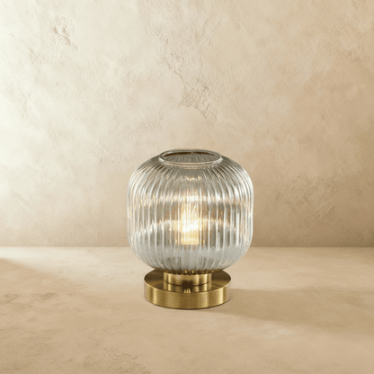 Lampe à poser Orge en verre
