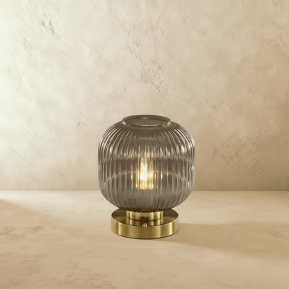Lampe à poser Orge en verre