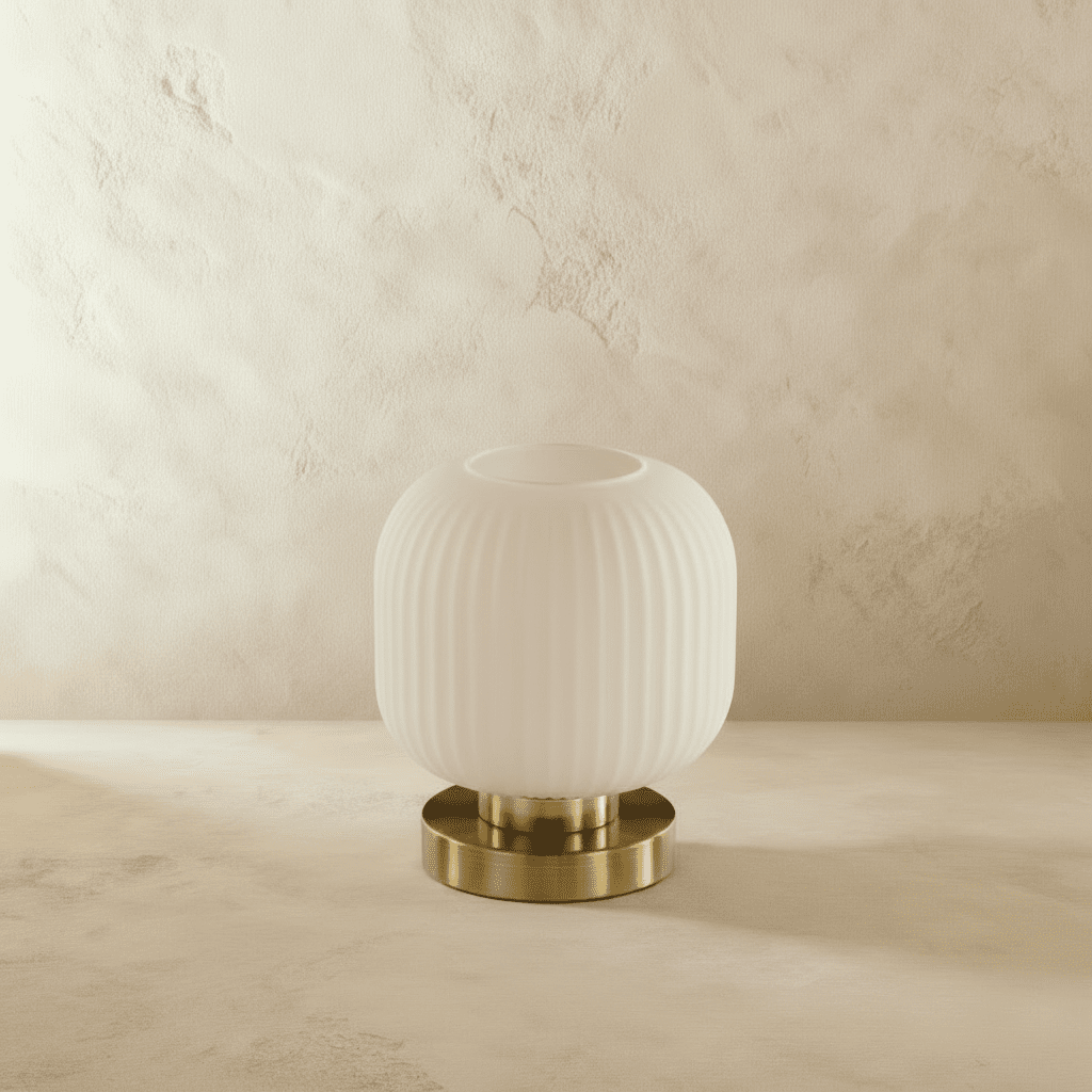 Lampe à poser Orge en verre