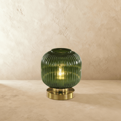 Lampe à poser Orge en verre