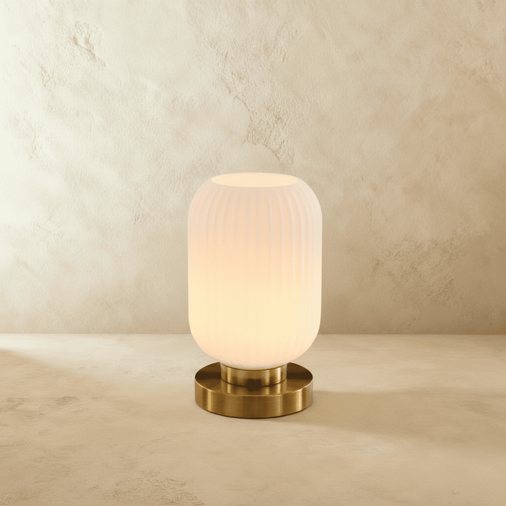 Lampe à poser Orge en verre