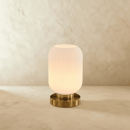 Lampe à poser Orge en verre