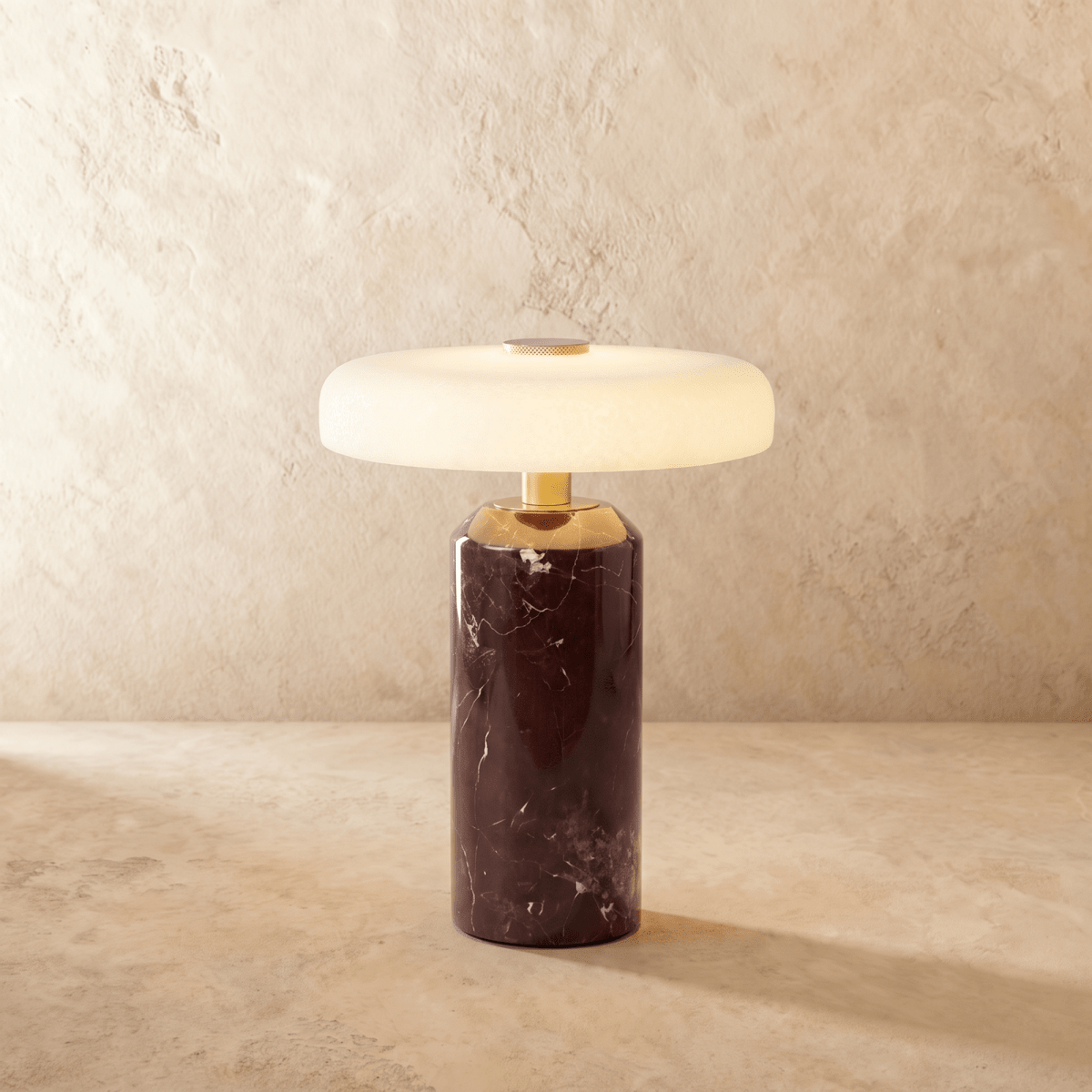 Lampe à poser Talc en marbre