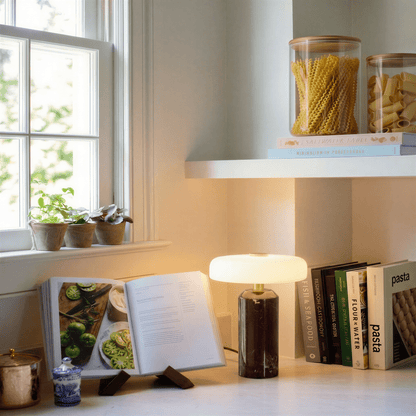 Lampe à poser Talc en marbre
