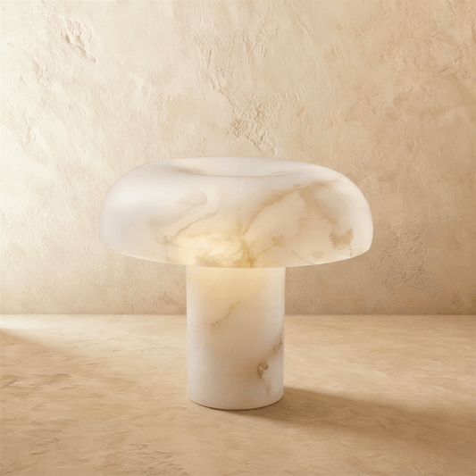 Lampe à poser Saule en albâtre