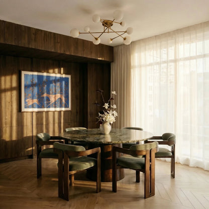 Plafonnier Velours en verre