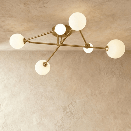 Plafonnier Velours en verre