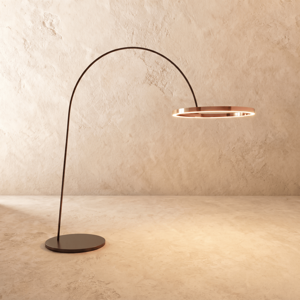 Lampadaire Orée en aluminium